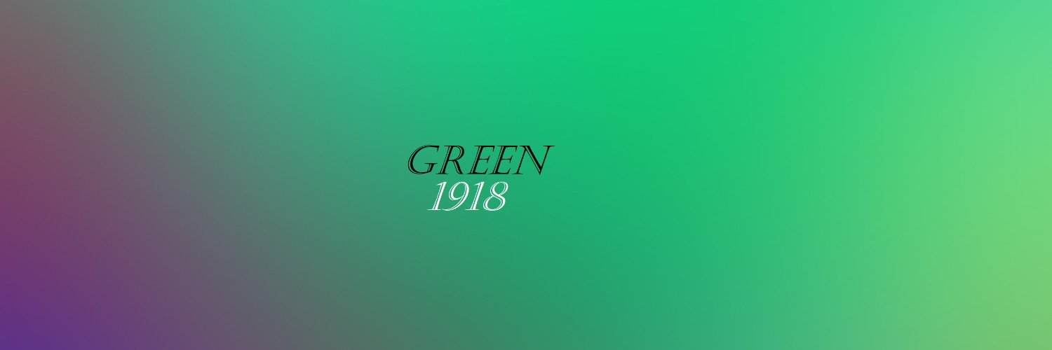 Green banner