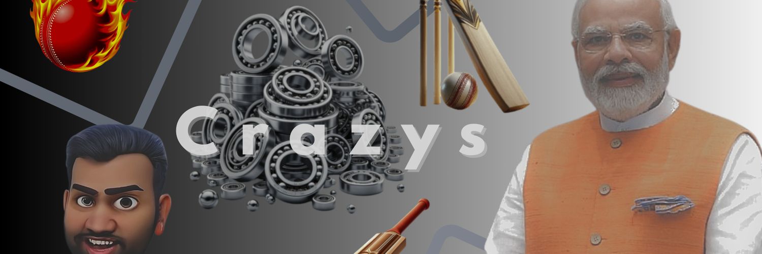 CrazyS🇮🇳 banner