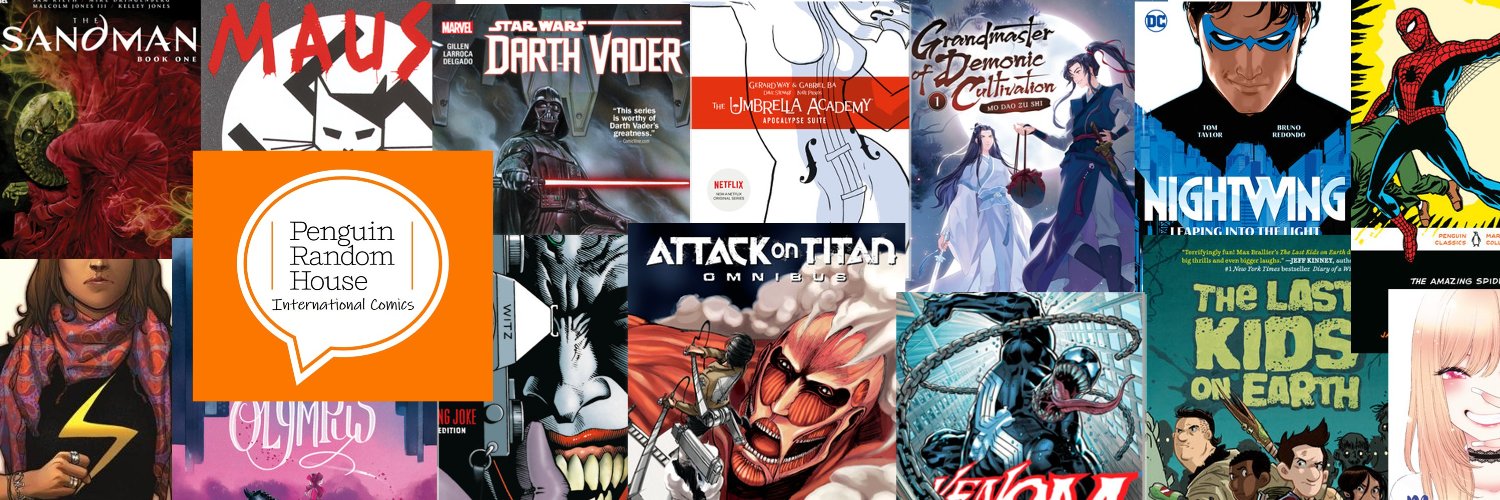 PRH International Comics banner