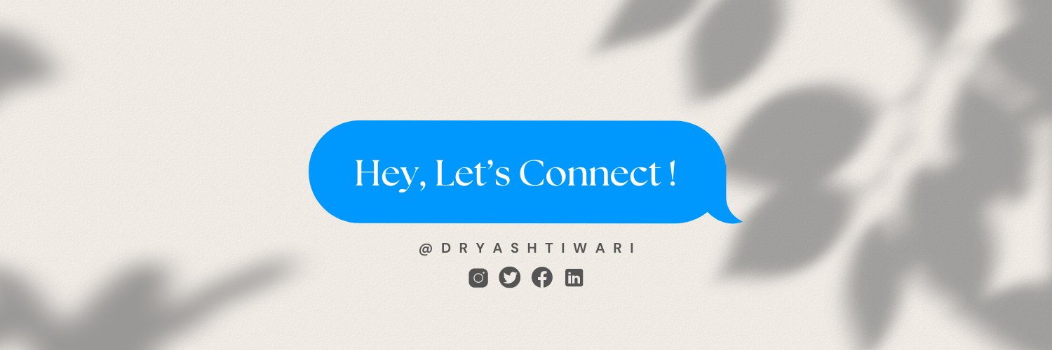 Yash Tiwari's banner