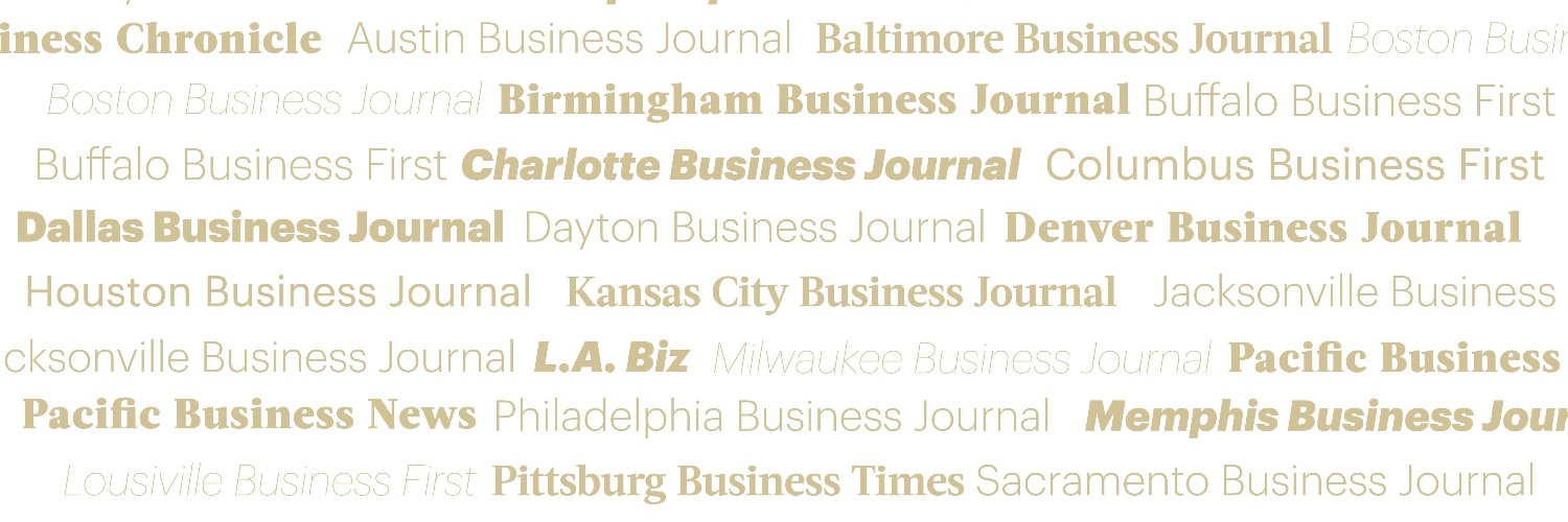 Twitter banner for @bizjournals