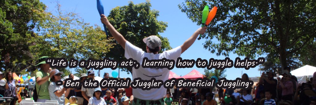 Beneficial Juggling banner