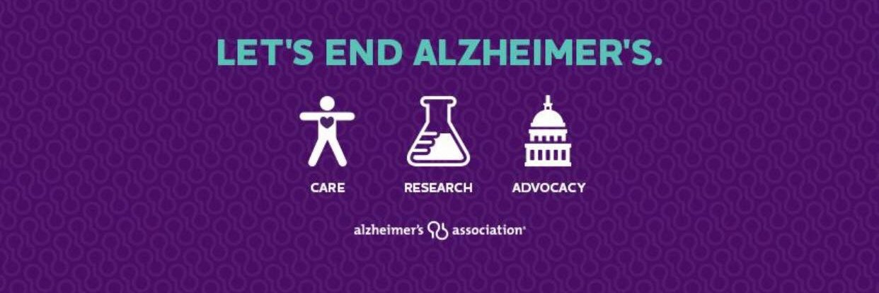 Alzheimer's Association, Maine Chapter's banner