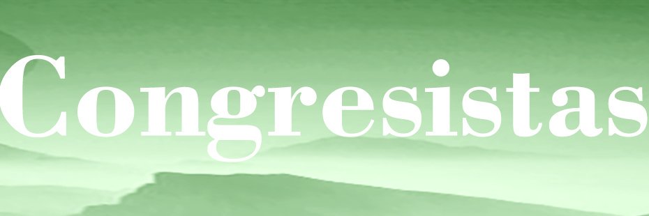 Congresistas banner