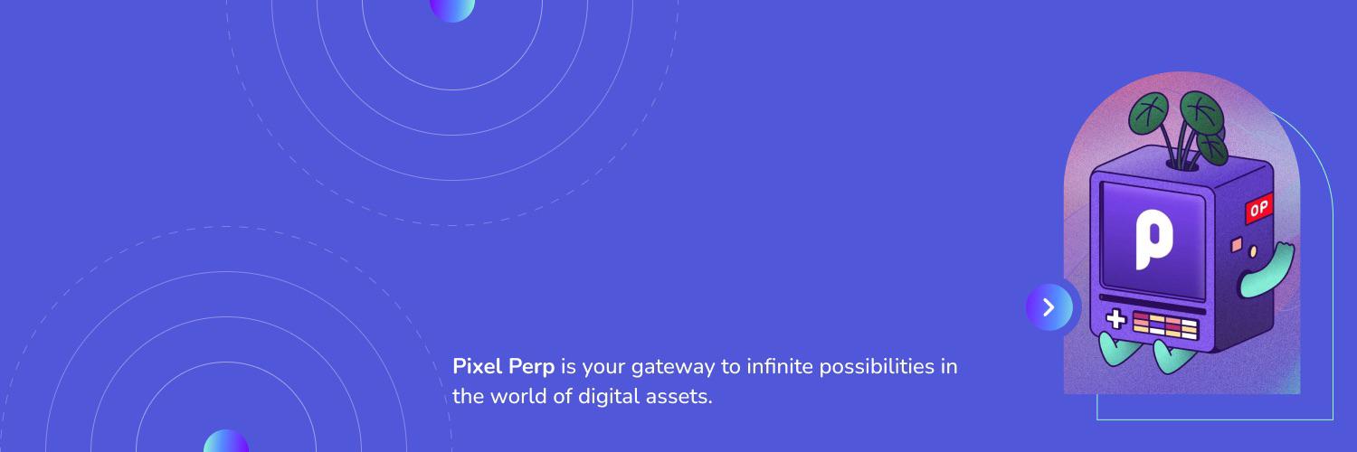 PIXEL PERP | NFT Derivatives | Profile Banner