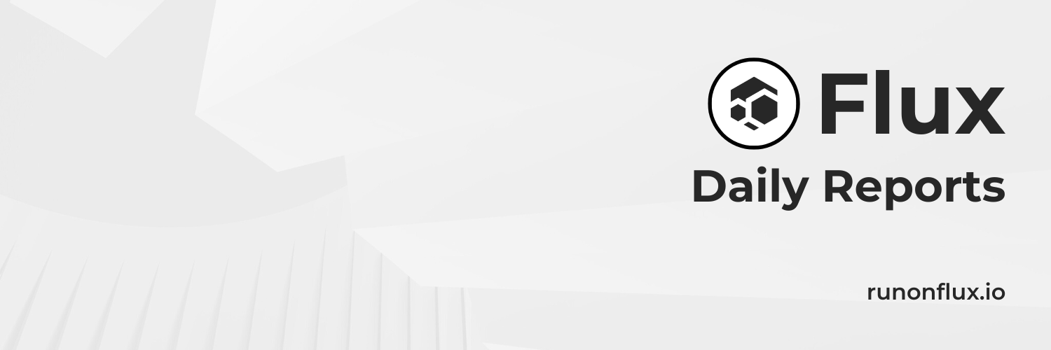 Web3-Unofficial Flux Reports banner