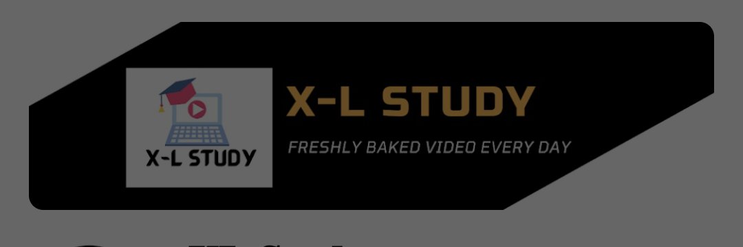 XL Study banner