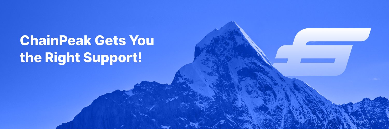 ChainPeak Blockchain Profile Banner