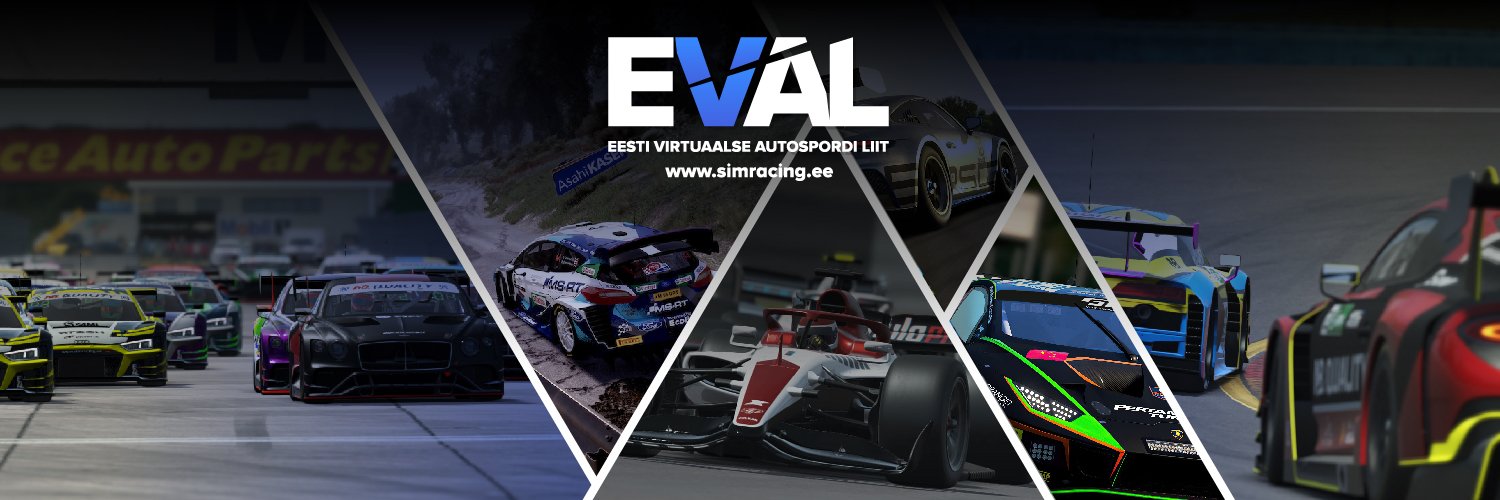 Eesti Virtuaalse Autospordi Liit banner