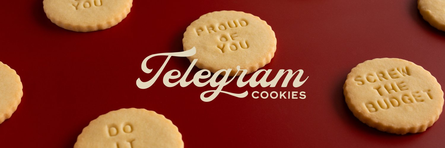 Telegram Cookies banner