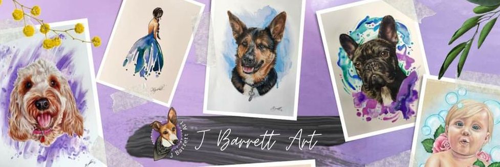 jbarrettart's profile banner image