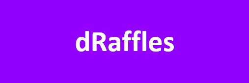 Decentralized Raffles | MINTING NOW banner