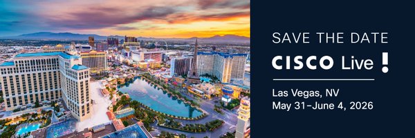 CiscoLive Profile Banner