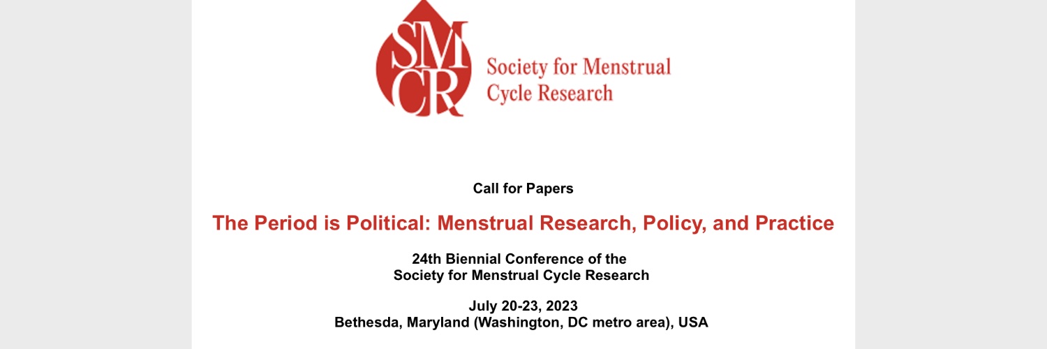 SMCR: Society for Menstrual Cycle Research banner