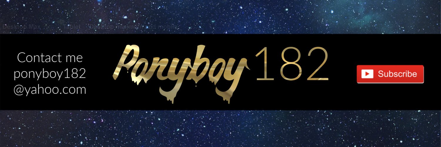 Ponyboy182's profile banner image