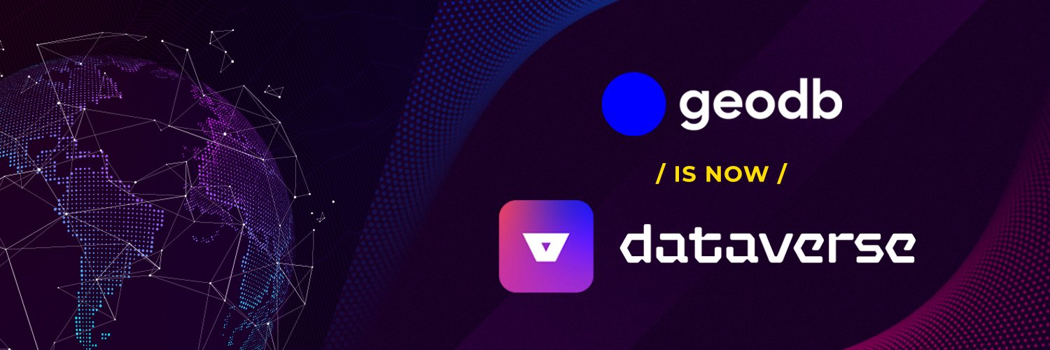 GeoDB is now DataVerse Profile Banner