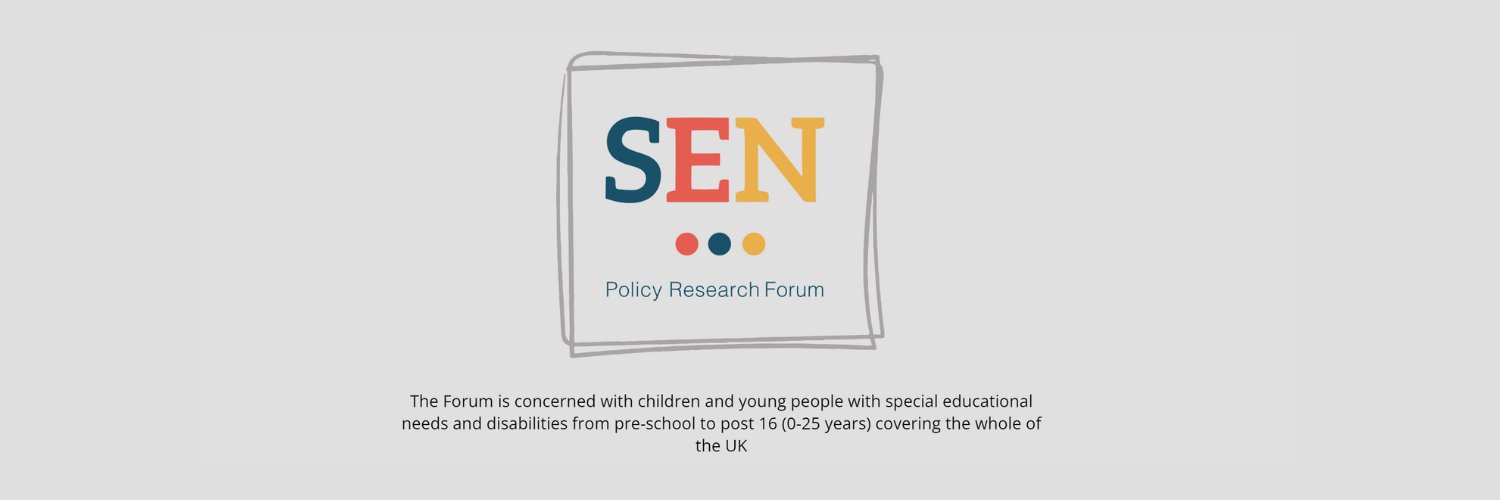 SEN Policy Research Forum banner