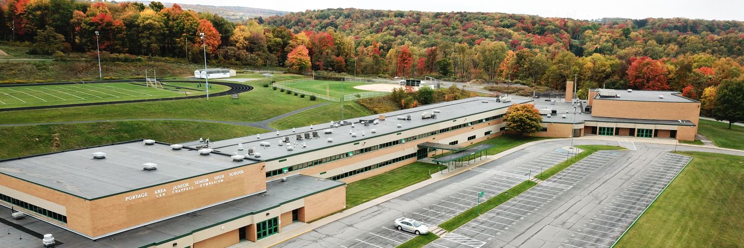 Portage Area HS banner