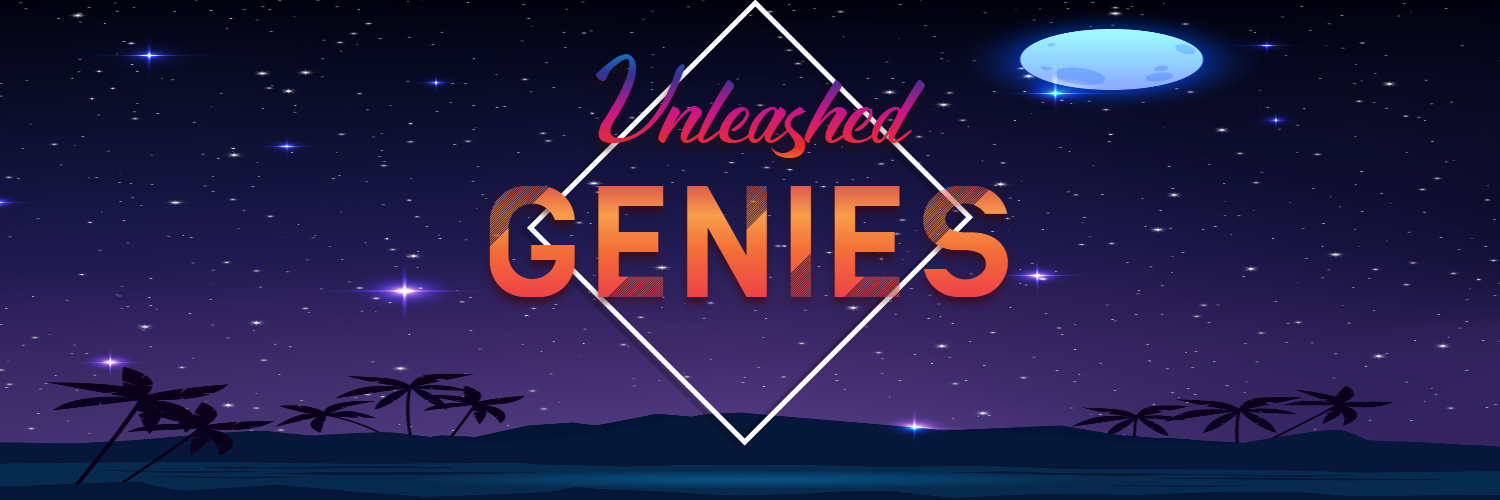 Unleashed Genies // Mint Day banner