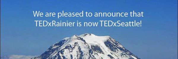TEDxRainier Profile Banner