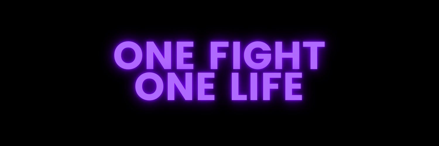 onefightonelife's profile banner image