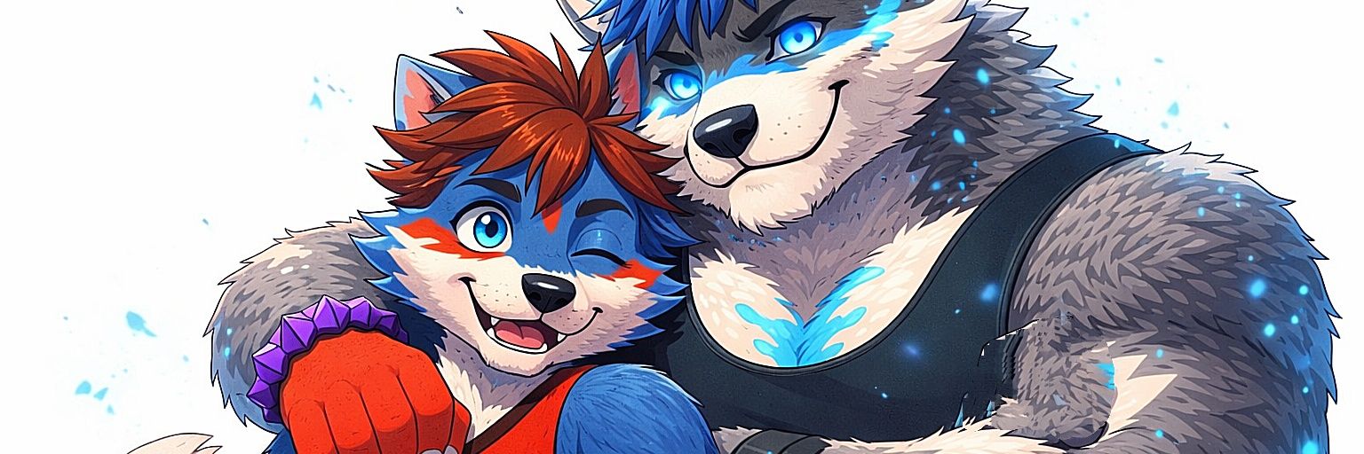 🐺🌙🐾Lupin netta star wolf 🌠 UwU🌒🌕🌘💕🏳️‍🌈 banner