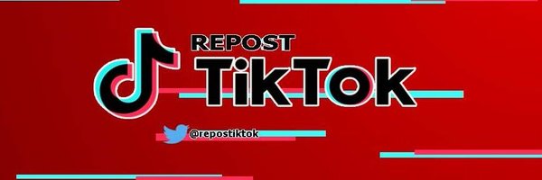 Repost TikTok Profile Banner