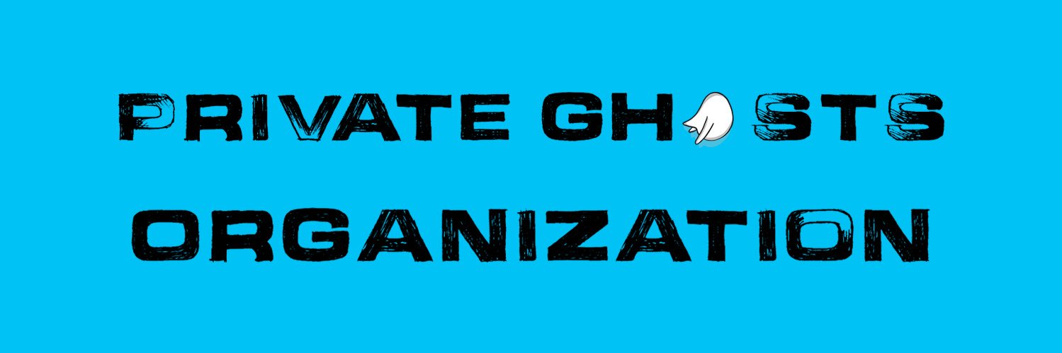 Private Ghost Organization SOLD OUT banner