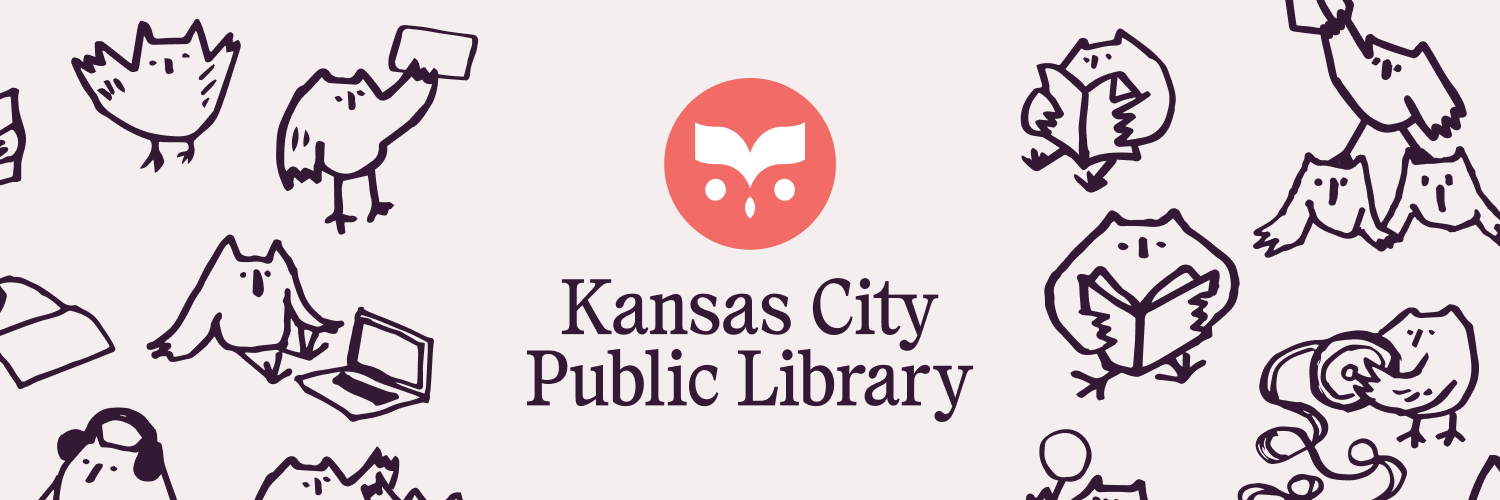 KCMO Public Library's banner