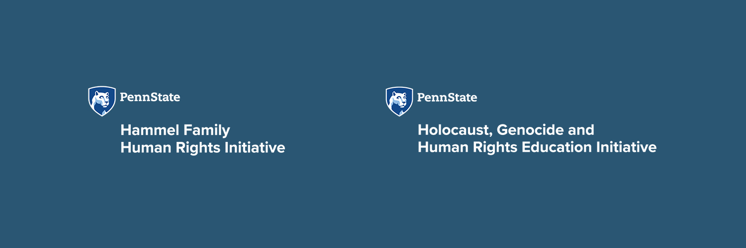 Penn State Hammel Family Human Rights Initiative banner