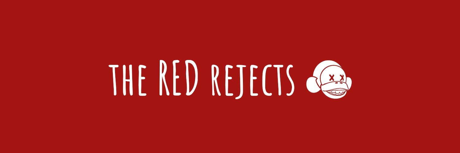 red rejects ❌❌ banner