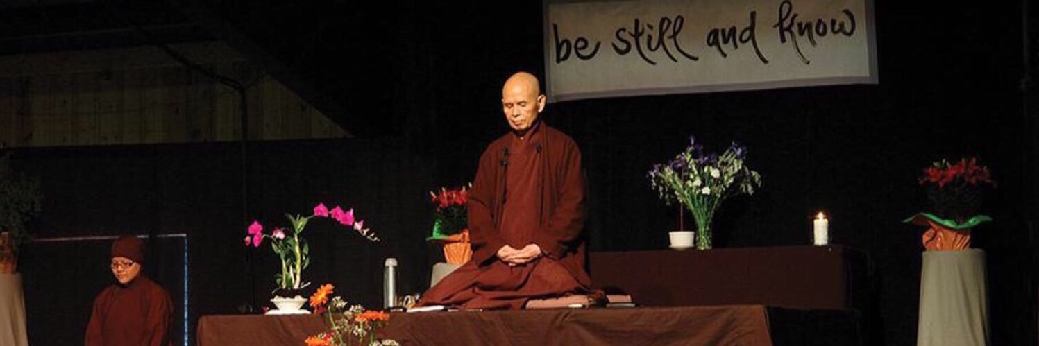 Thich Nhat Hanh Foundation banner