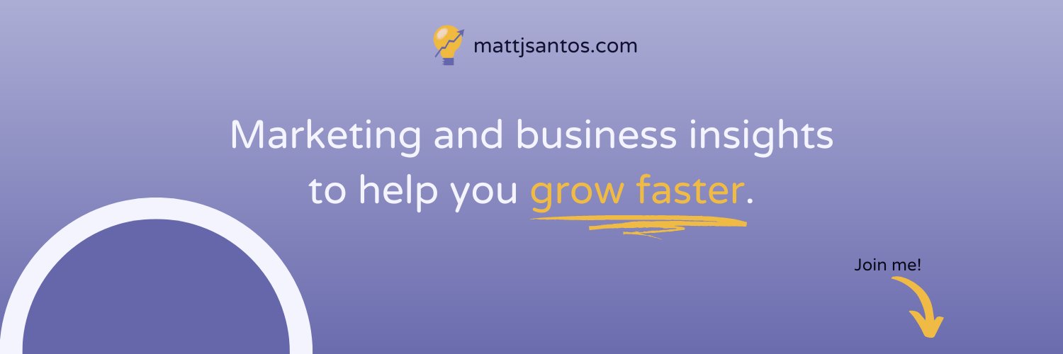 Matt Santos 💡 banner