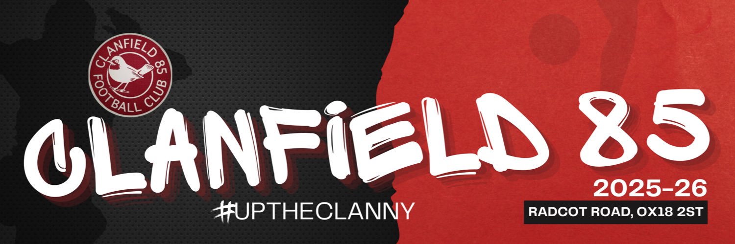 Clanfield 85 F.C. banner