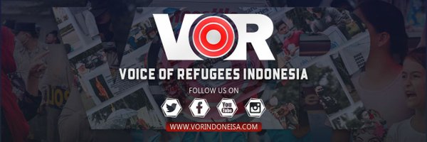 Voice Of Refugees Indonesia Profile Banner