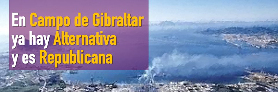 Alternativa Republicana Campo de Gibraltar banner