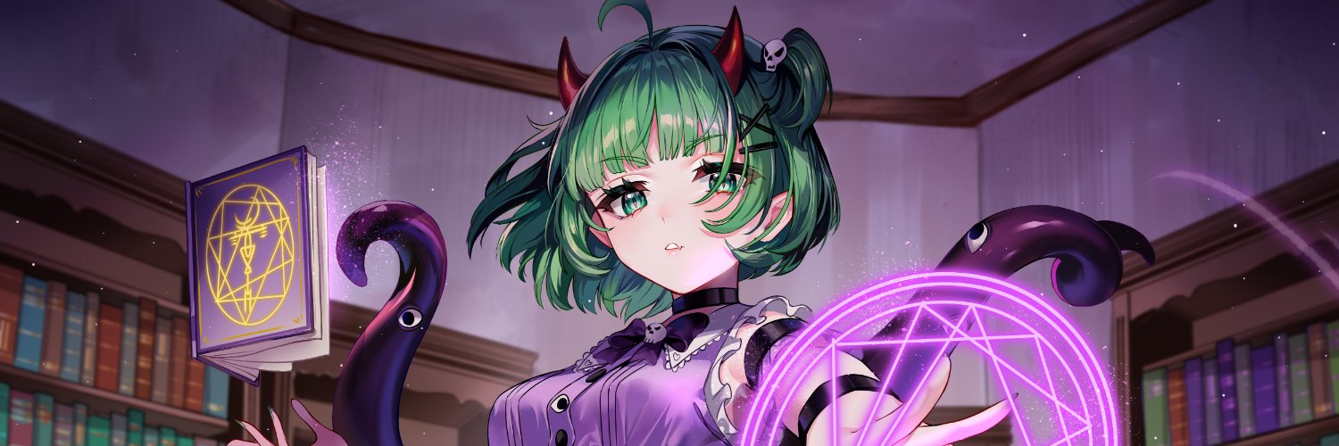 nahime 💀📚 vtuber's banner