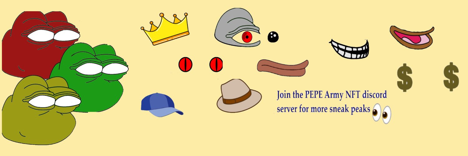 PepeArmyNFT's profile banner image