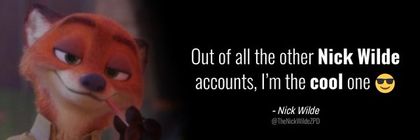 TheNickWildeZPD Profile Banner