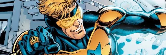 Booster Gold's banner