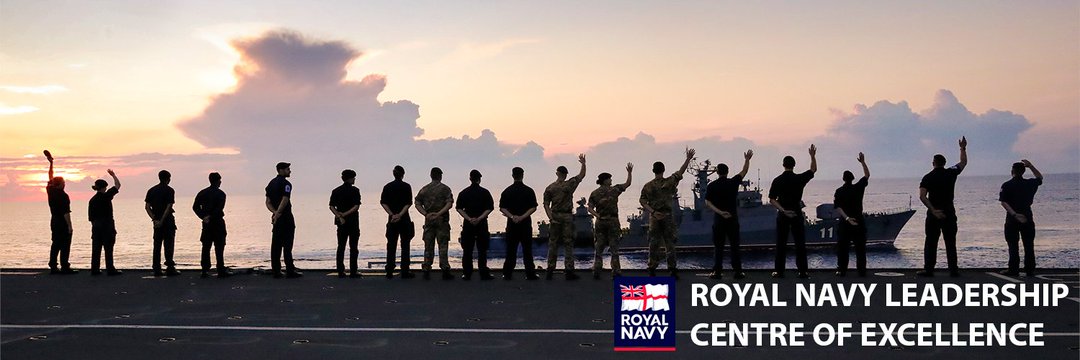 Royal Naval Leadership Academy banner