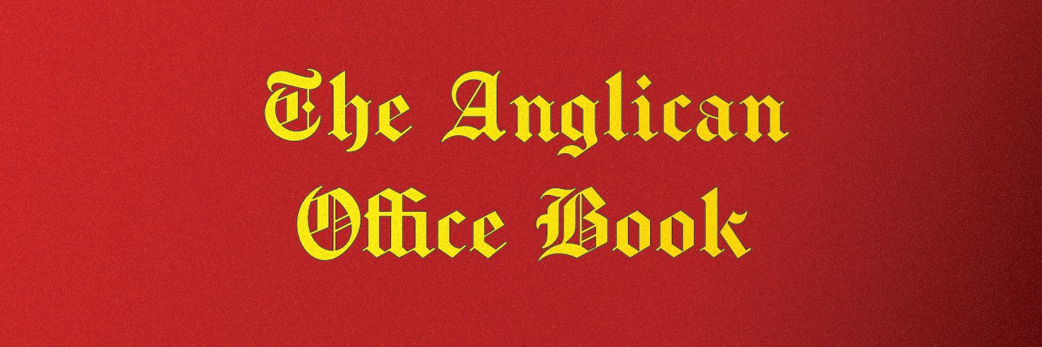 The Anglican Office Book's banner