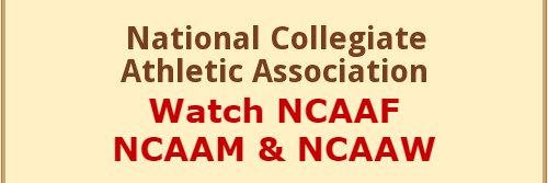 NCAA Streams Tv banner