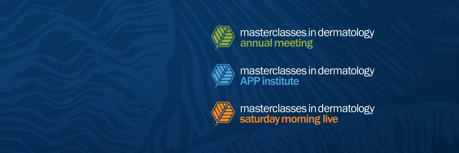 Masterclasses in Dermatology banner