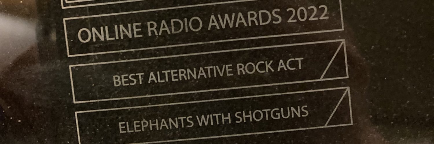 Elephants with Shotguns - Best Alt Rock Act 2022 banner