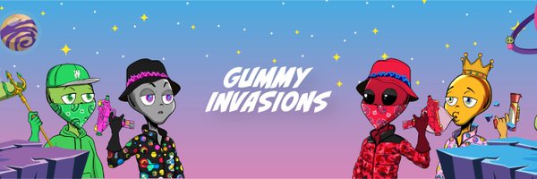 Gummy Invasions Profile Banner