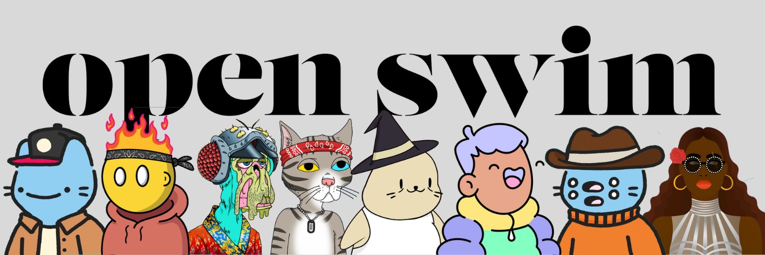 Open Swim banner