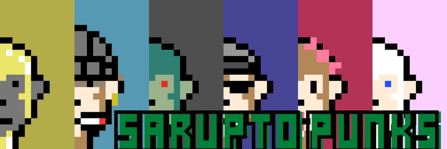 Sarupto Punks🐒NFT🇯🇵 banner