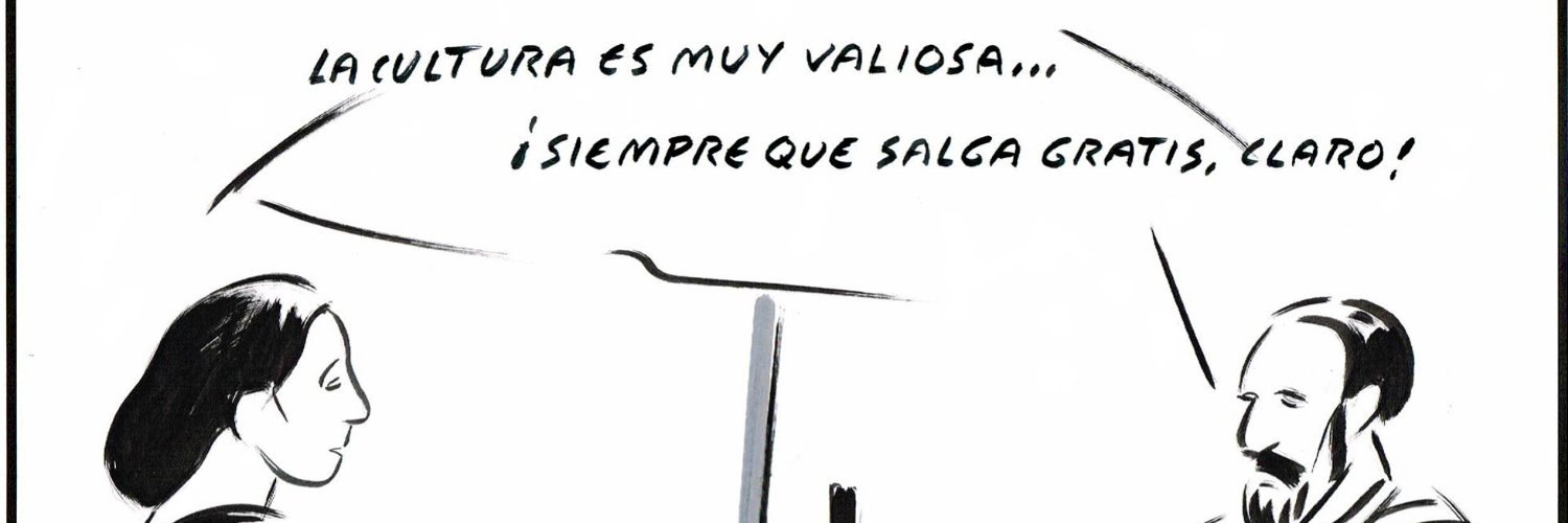 El Roto's banner