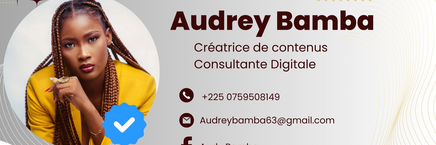 Audrey Bamba🇨🇮 banner